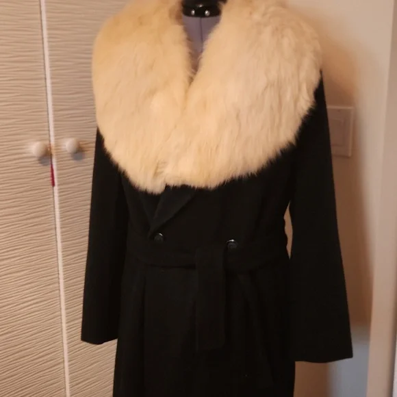 COLLECTION HARVE BENARD VINTAGE COAT US SIZE 12 - Picture 3 of 6